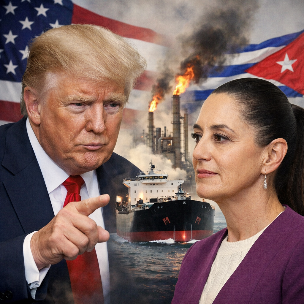 Trump confirma que pidió a Sheinbaum frenar petróleo a Cuba: “Fue muy  buena” - la nota jarocha.